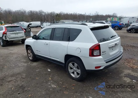 2016 Jeep Compass Sport из США, поврежденный, VIN 1C4NJDBB1GD637619